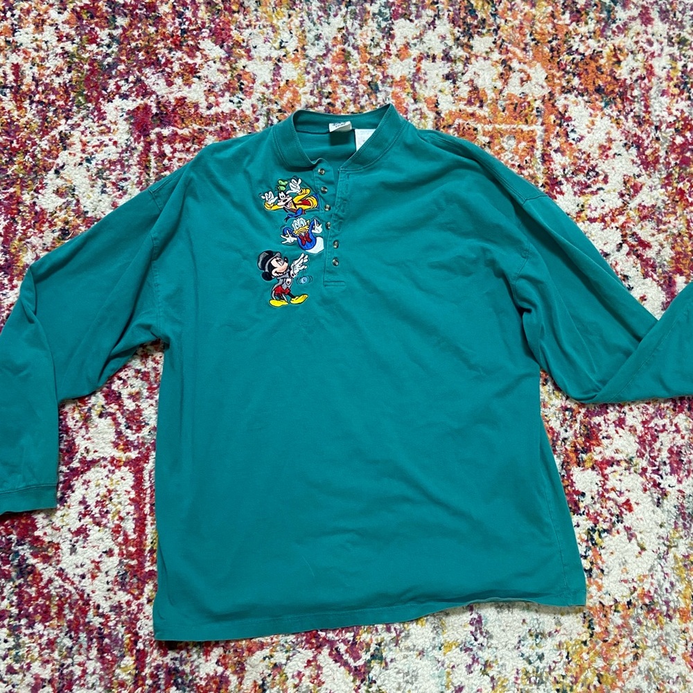 Vintage Disney Store Embroidered Long Sleeve